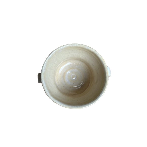 Pottery Childs training cup monkey elephant signed vintage retro - Picture 3 of 5